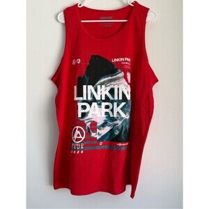 Linkin Park Red Tank Top Size XL